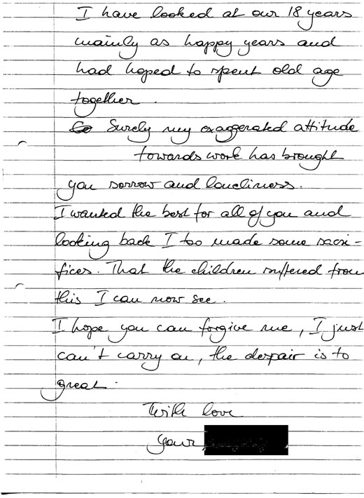 how to write a suicide note how to write a suicide note